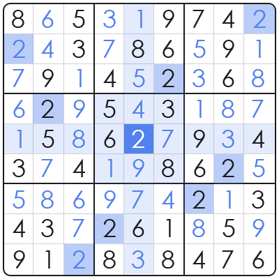 sudoku packing method